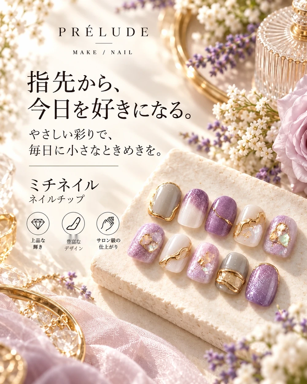 ミチネイル ネイルチップ