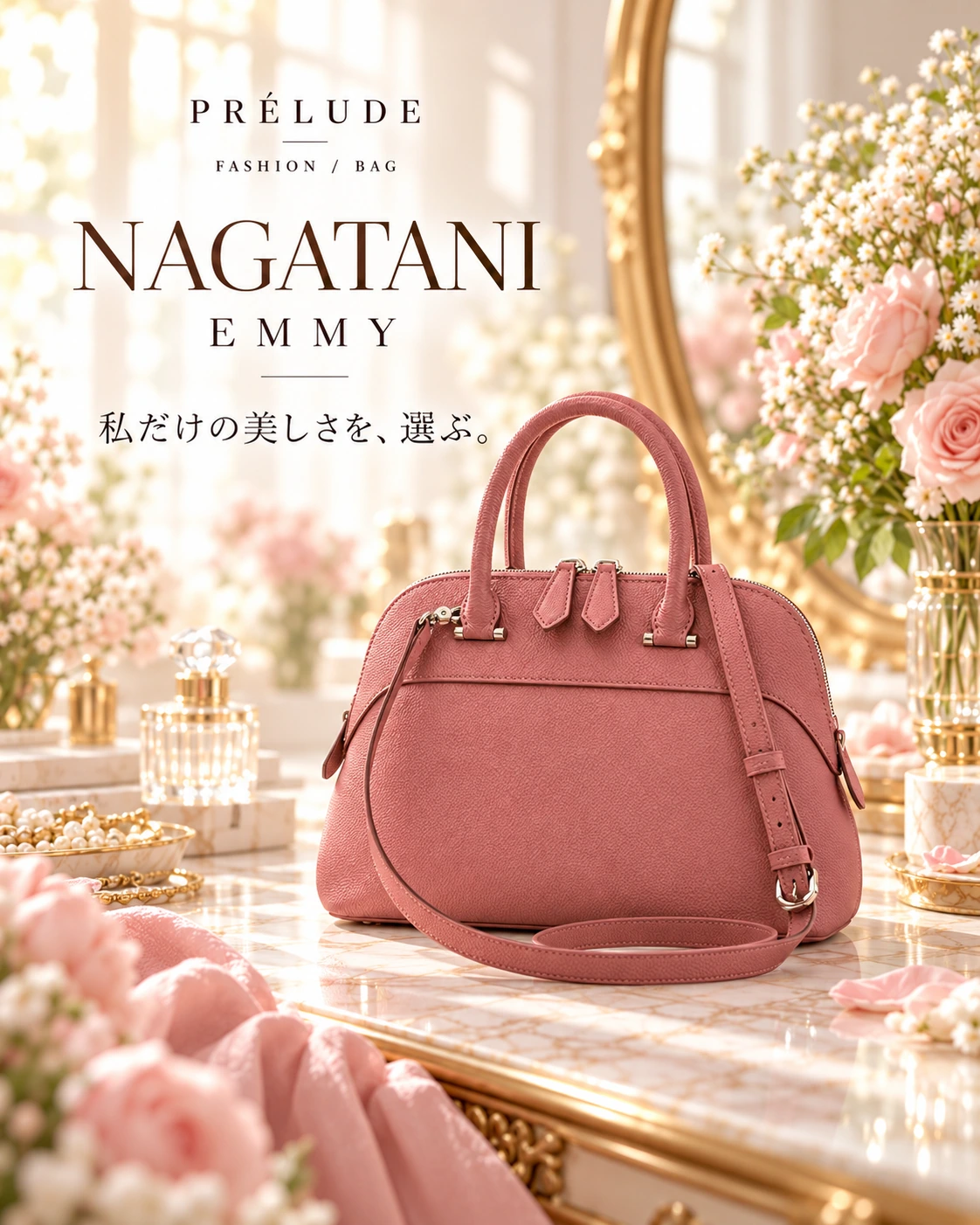 NAGATANIのバッグの商品イメージ。仕様や色は販売元でご確認ください。
