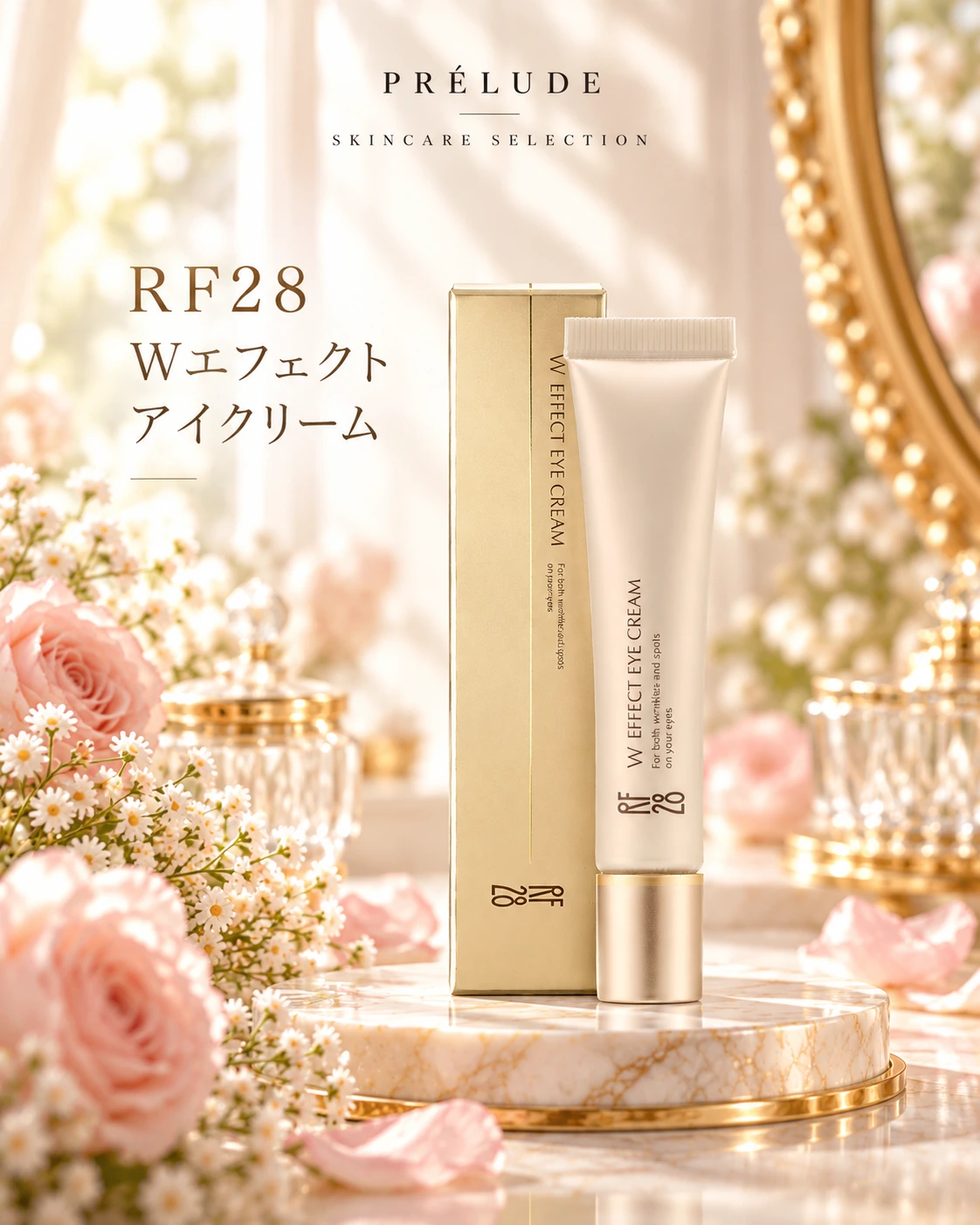 RF28 Wエフェクト アイクリーム（PRÉLUDE編集画像）